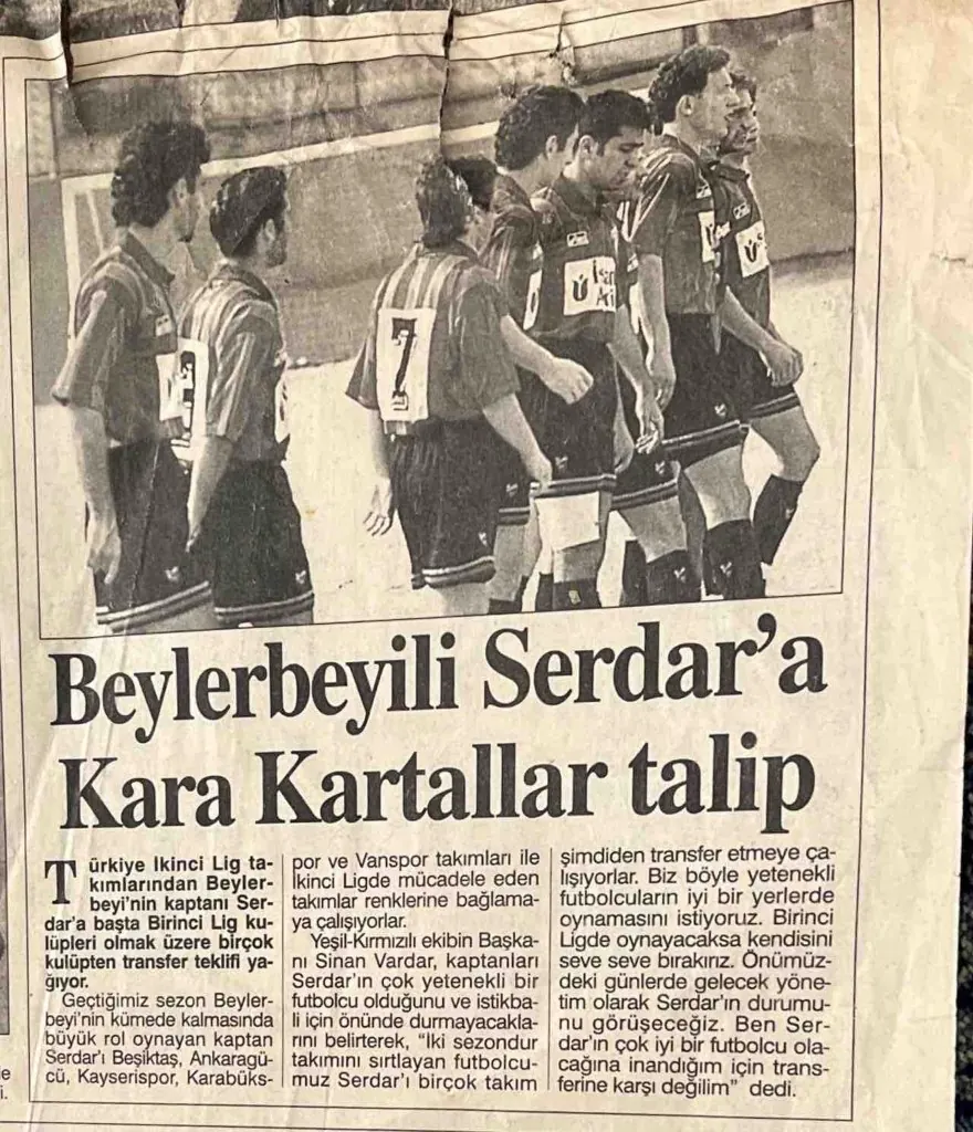 Serdar Hoşhan basın arşivi — kupür 13